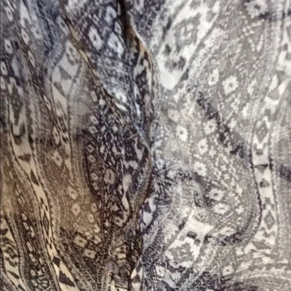 SW3 bespoke 100% silk blouse S button front blouse - Picture 6 of 7